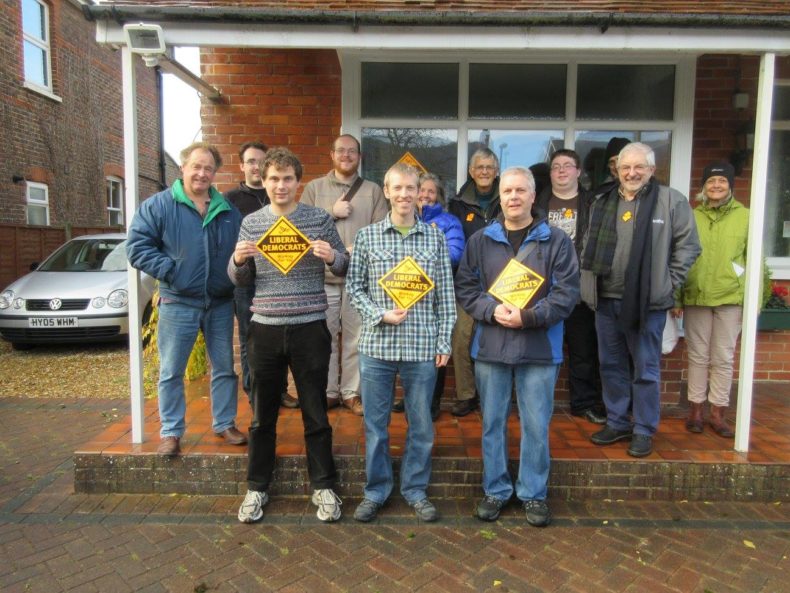 Jonathan Brown And The Chichester Lib Dem Team