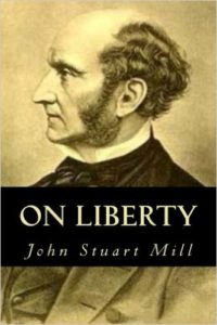 On Liberty by John Stuart Mill - book cover