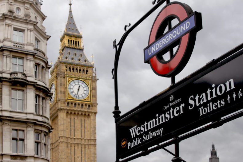 Big Ben, Parliament and Westminster Tube Station - CC0 Public Domain