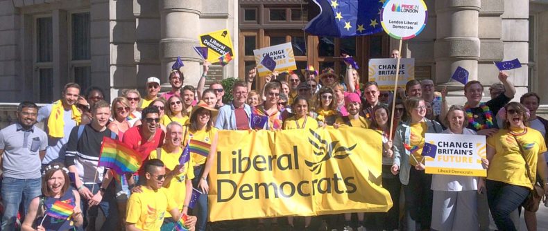 London Lib Dems - photo courtesy of the regional party