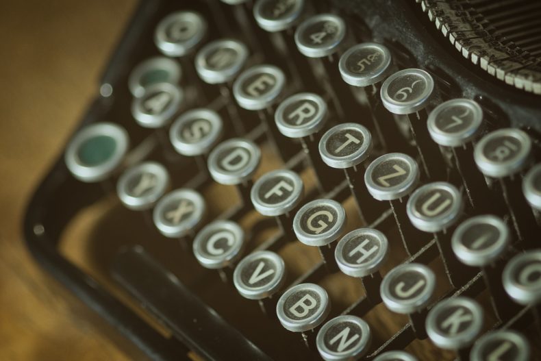 Old typewriter - CC0 Public Domain