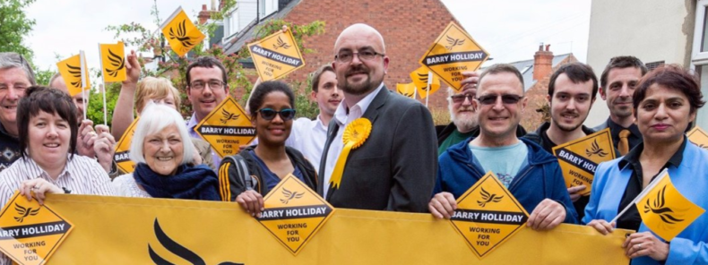 Barry Holliday and Derby Liberal Democrats