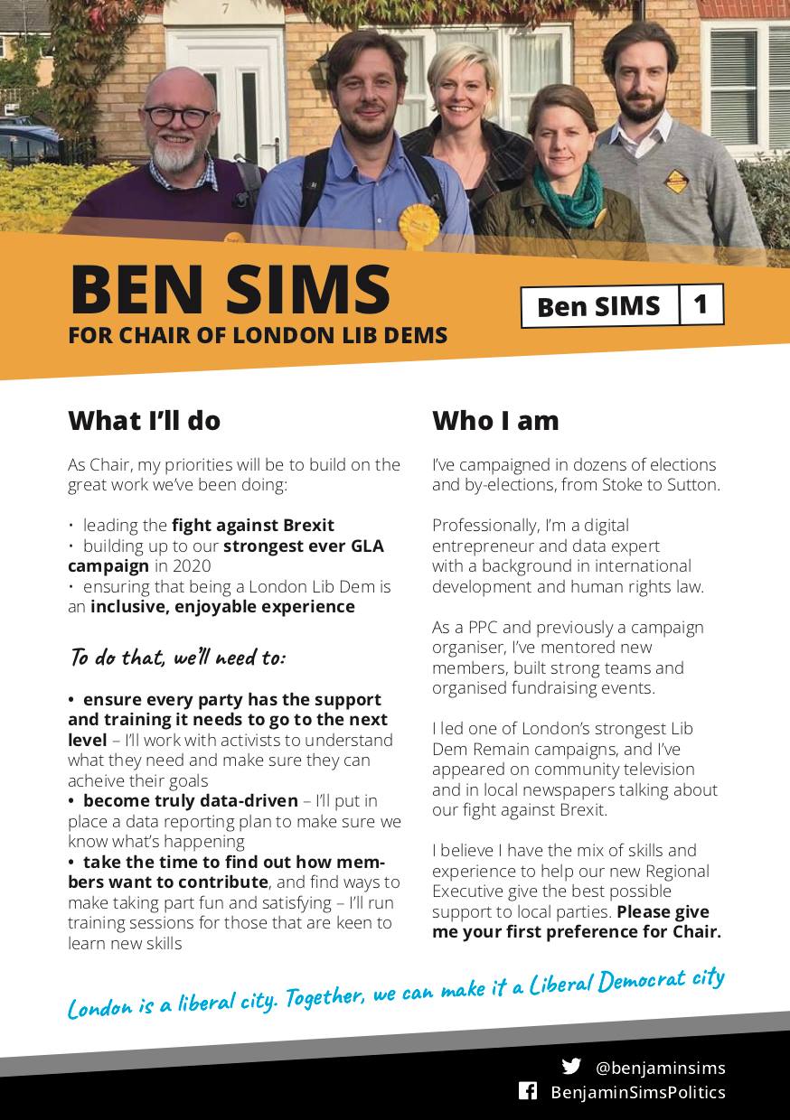 Ben Sims manifesto