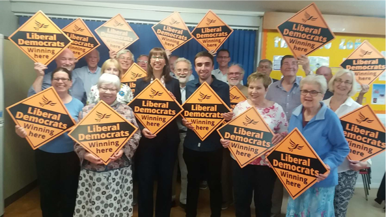 Emily Coy and Chesterfield Liberal Democrats