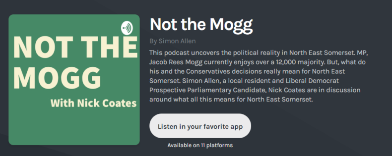 Not the Mogg podcast banner