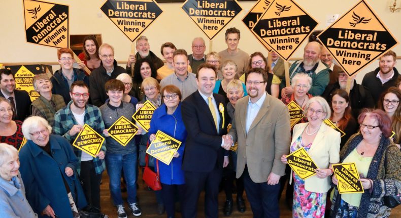Danny Chambers selected by North Cornwall Liberal Democrats - photo courtesy of North Cornwall Lib Dems
