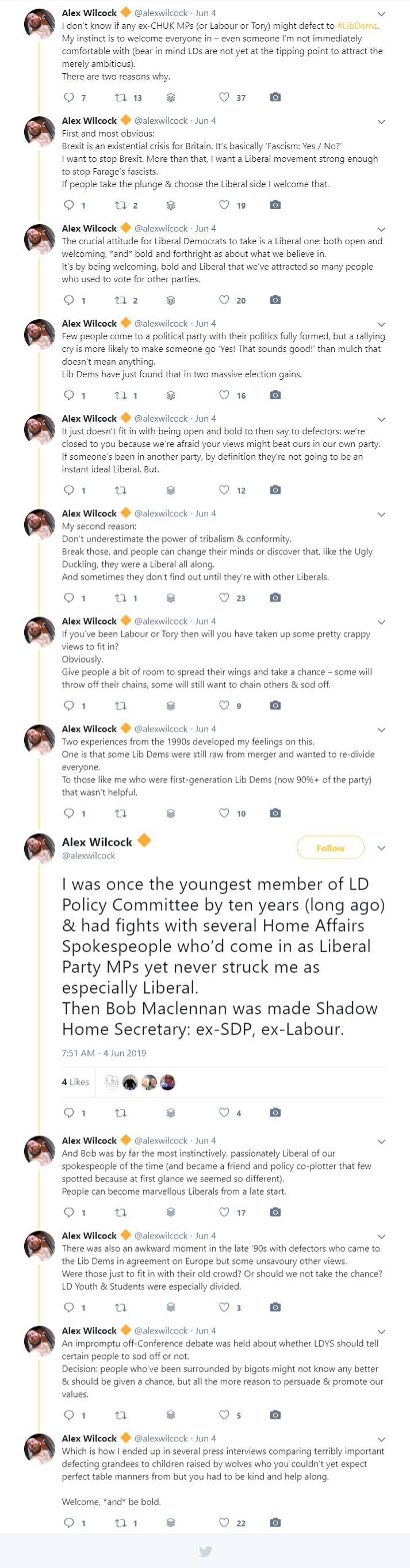 Alex Wilcock on welcoming new MPs into the Liberal Democrats