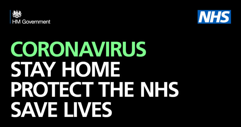 Coronavirus advert from the NHS