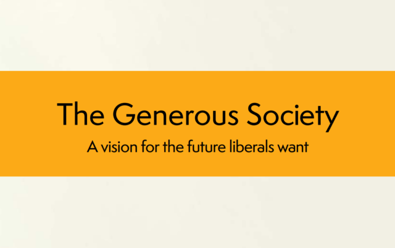 The Generous Society - banner graphic