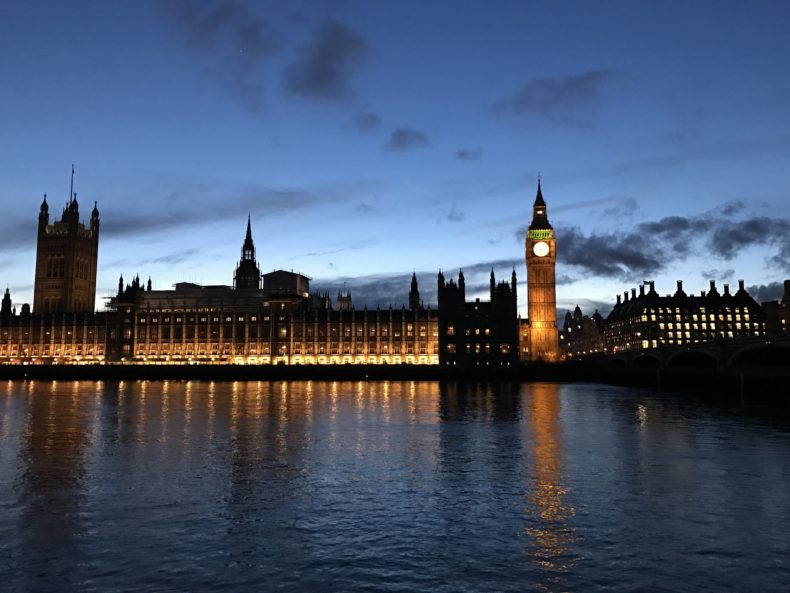 Houses of Parliament featuring Big Ben