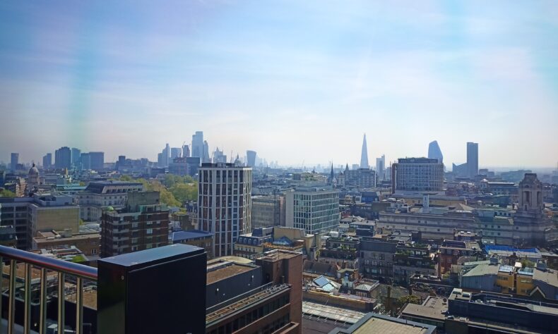 View from The Post Building across London 1